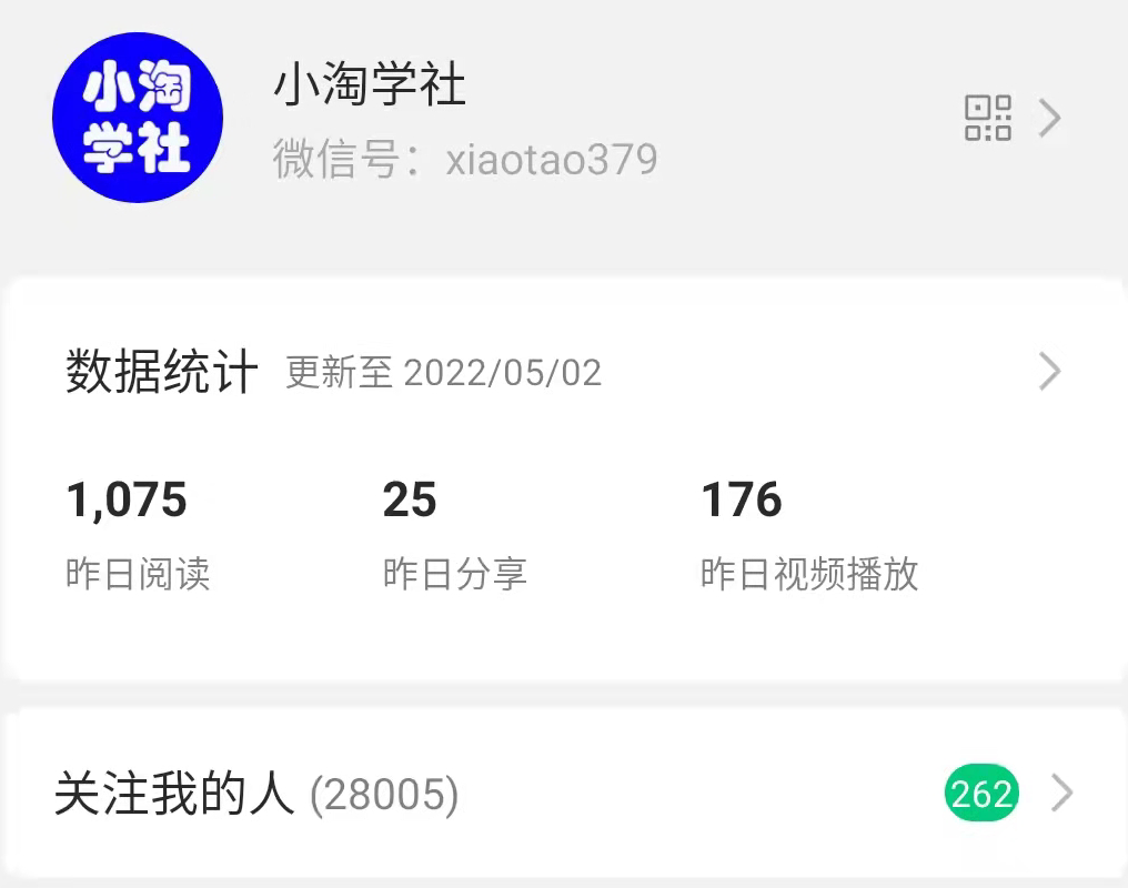 公众号日涨粉50+，分享我做流量的新渠道-19点研学社