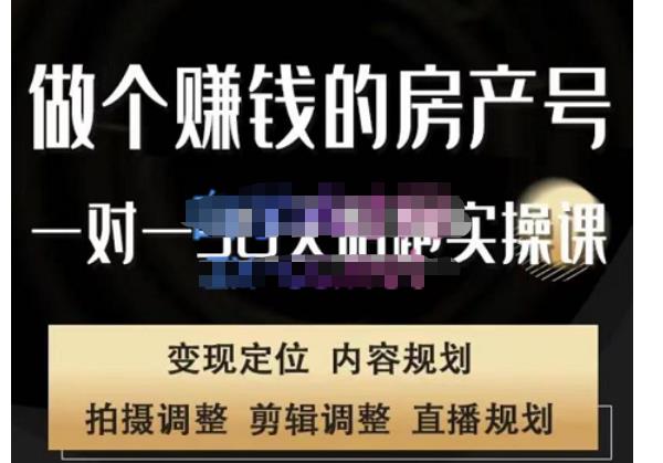 刘广标·同城房产号线上陪跑课，拍摄、剪辑、写文案、直播，做一个具有潜力价值的房产号-19点研学社