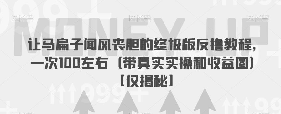 让马扁子闻风丧胆的终极版反撸教程，一次100左右（带真实实操和收益图）【仅揭秘】-19点研学社