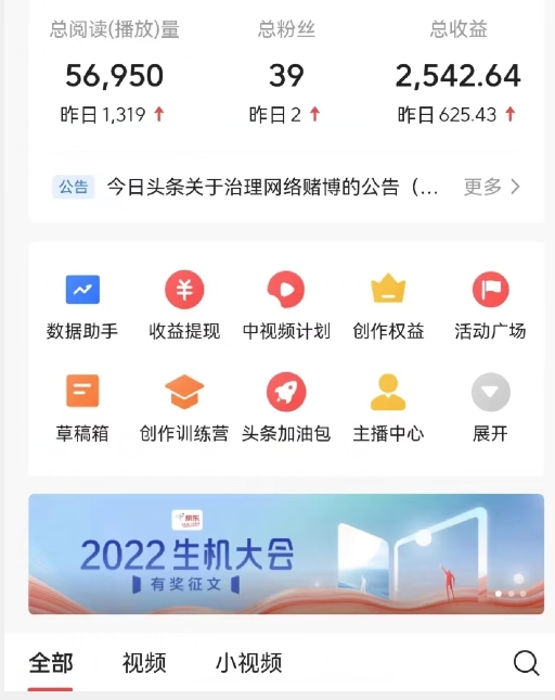 全新蓝海，西瓜视频流量掘金项目，简单上手适合0基础小白，暴力玩法日入500＋【揭秘】-19点研学社