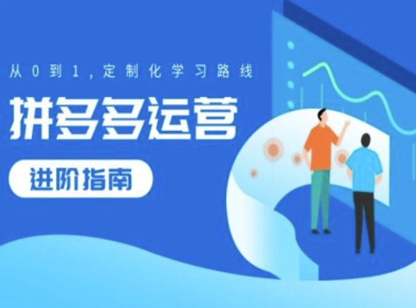 拼多多运营进阶指南，从0到1定制化学习路线-19点研学社