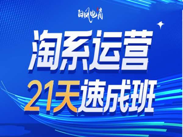 淘系运营21天速成班35期，年前最后一波和2025方向-19点研学社