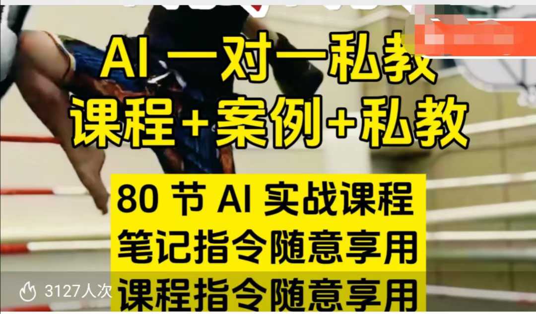 AI指令实战课，课程+案例，80节AI实战课程，笔记指令随意享用，课程指令随意享用-19点研学社